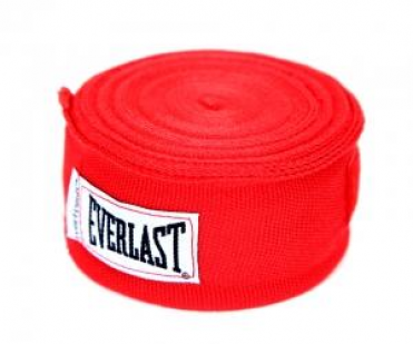 Бинты Everlast 4,55 м красный 4456RU